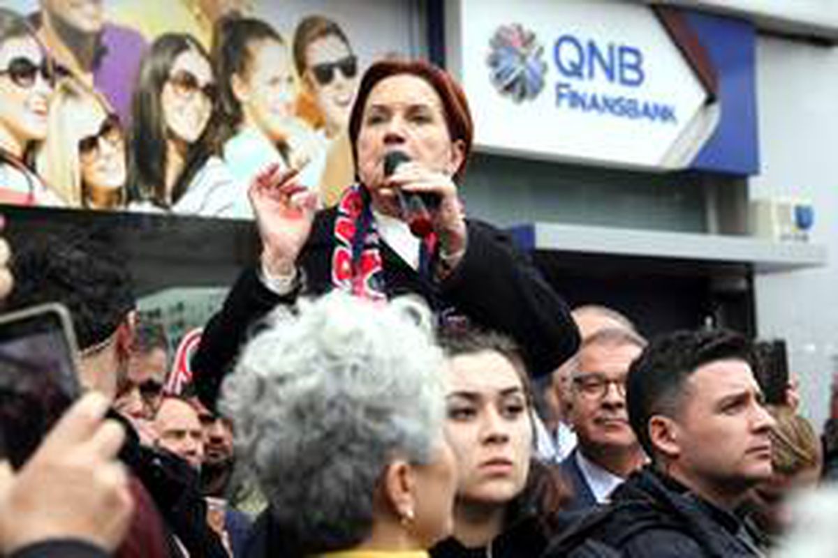 İYİ Parti Genel Başkanı Akşener: "Seçmen konuşmaz, seçmenin konuşması sandıktaki oyudur"