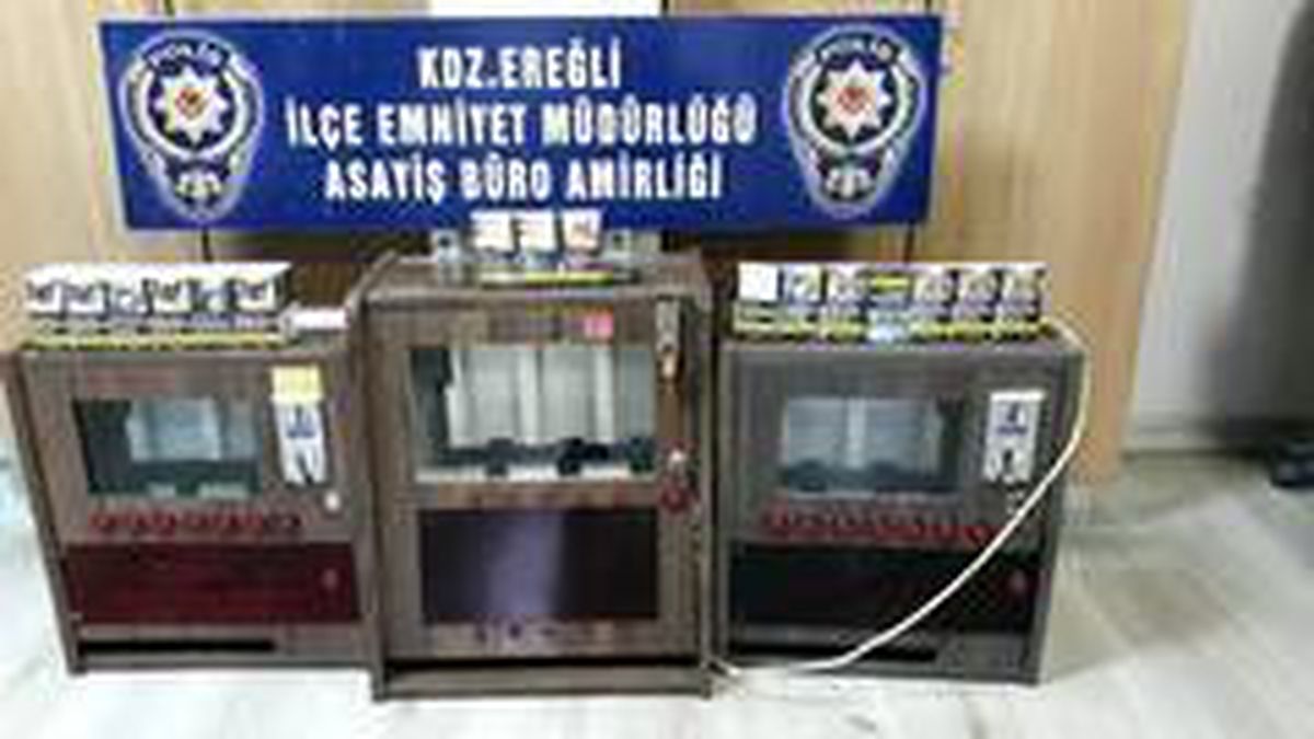 Kıraathanelere oyun makinası baskını