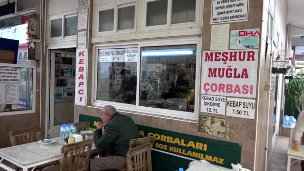 Muğla boğazına düşkünlüğünden muğla kebabı çorbası işi oldu