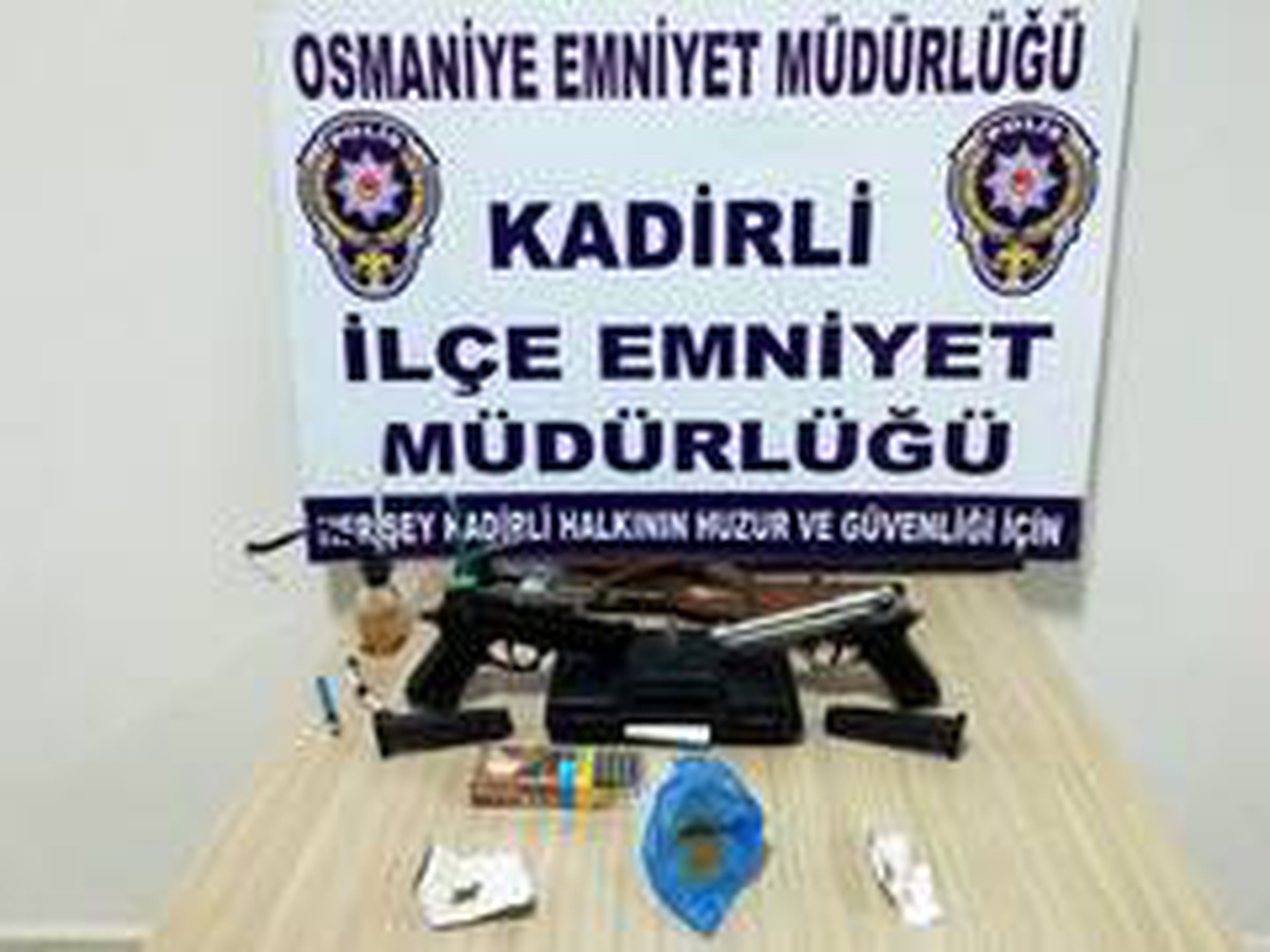 Osmaniye\'de uyuşturucu operasyonu: 14 gözaltı