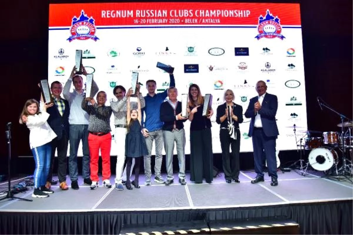 Rusya Kulüplerarası Golf Turnuvası\'nda ödüller verildi