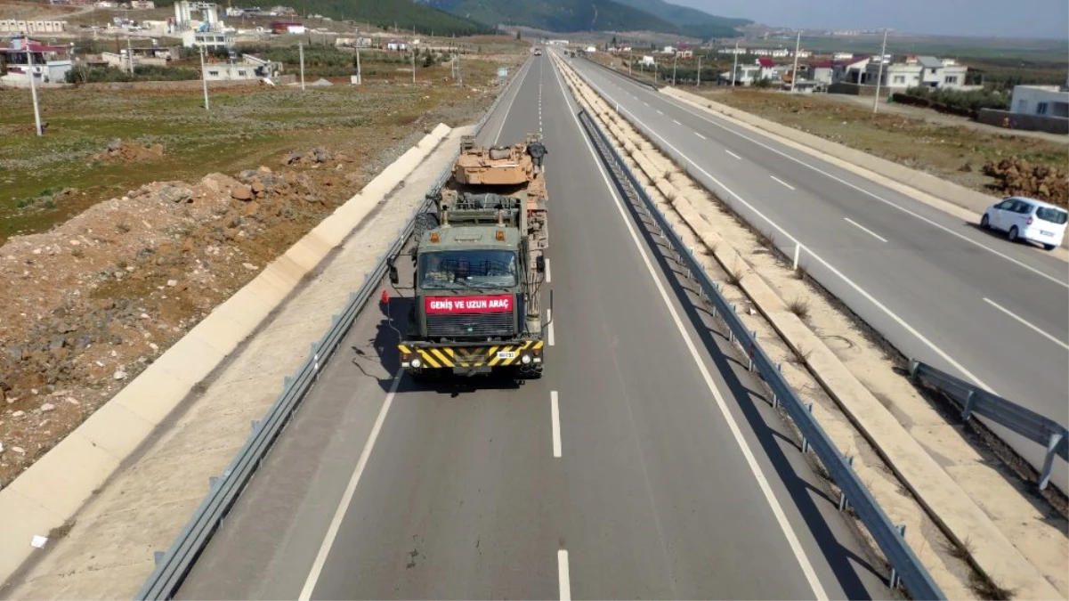 Sınır birliklerine tank sevkıyatı