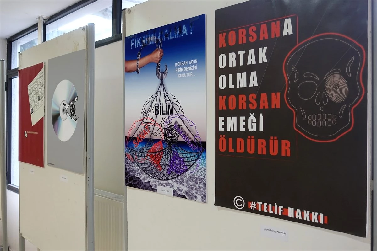 4. Karikatür ve Afiş Yarışması Sergisi İzmir\'de sanatseverlerle buluştu