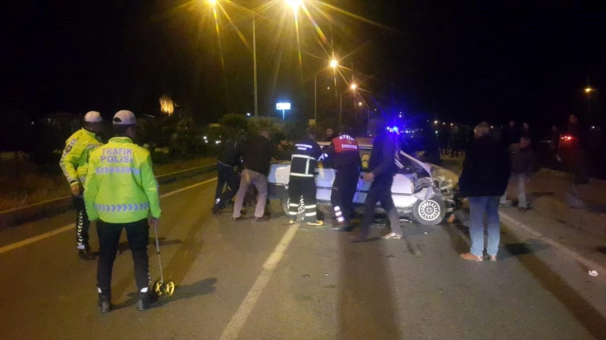 Aydın\'da trafik kazasında 2 kişi yaralandı