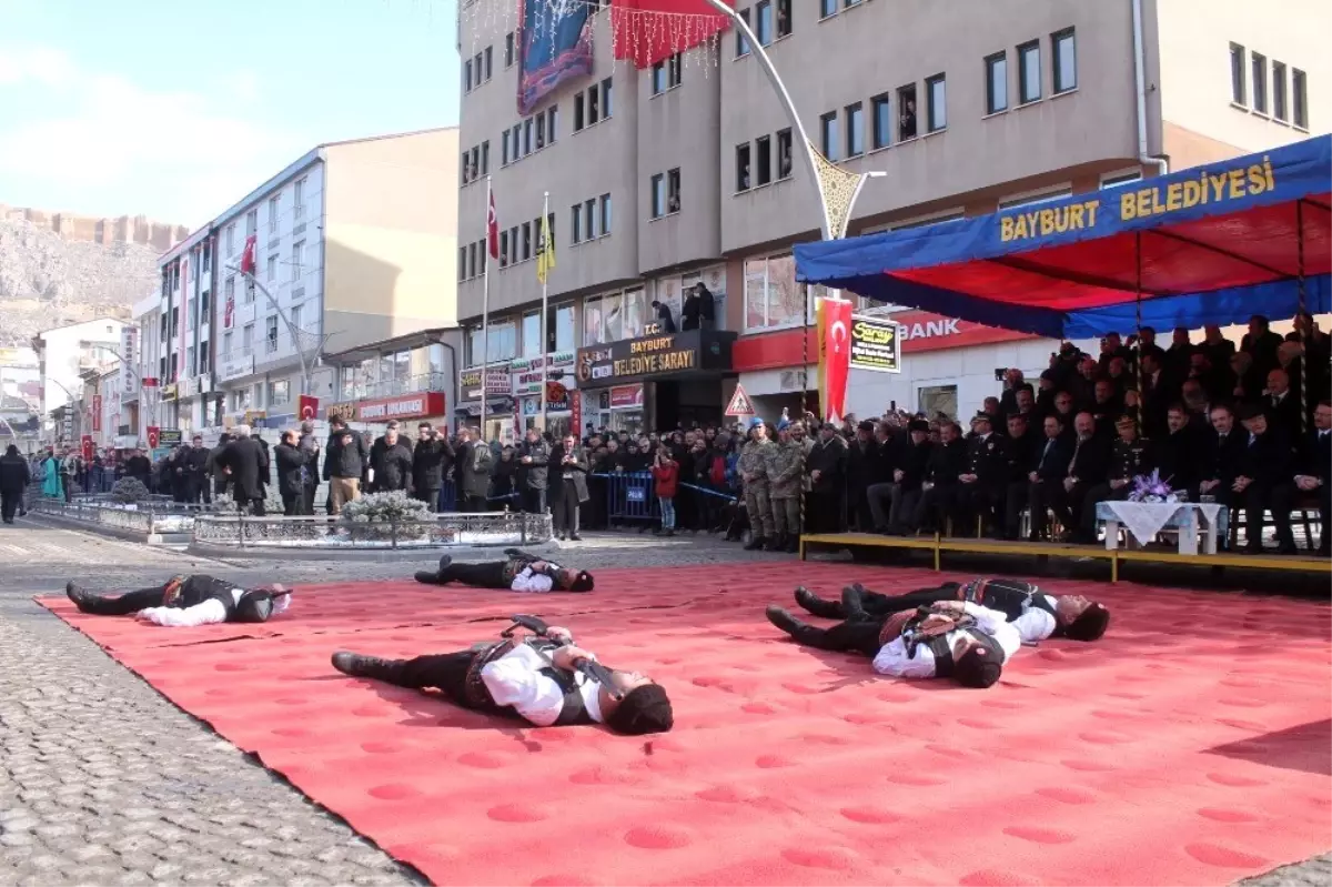 Bayburt\'un düşman işgalinden kurtuluşunun 102. yıl dönümü kutlandı