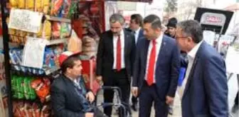 Denizli Ticaret Odası Başkanı Erdoğan esnafı tek tek ziyaret etti