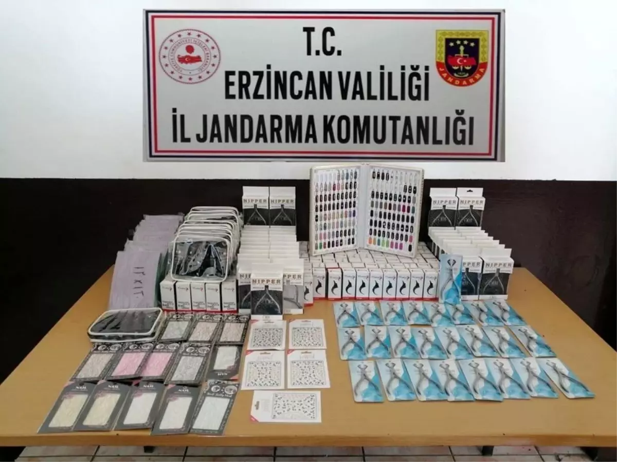 Erzincan\'da gümrük kaçağı mallar ele geçirildi