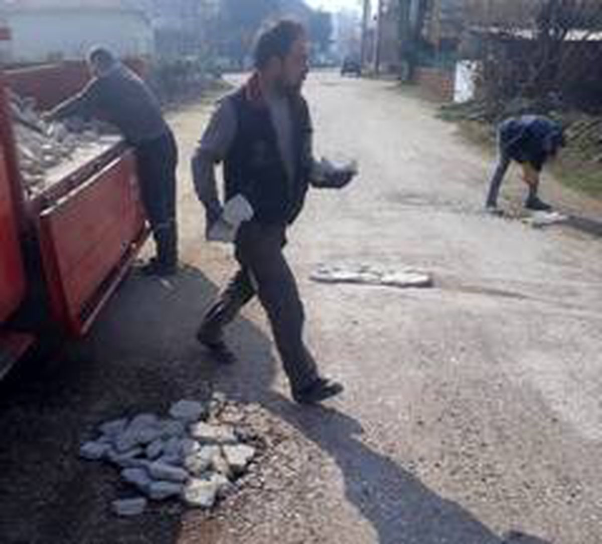 Esnaftan bozuk yol tepkisi