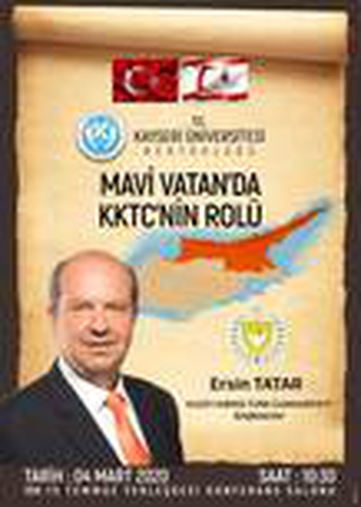 Kuzey Kıbrıs Türk Cumhuriyeti (KTTC) Başbakanı Kayseri Üniversitesi\'nde