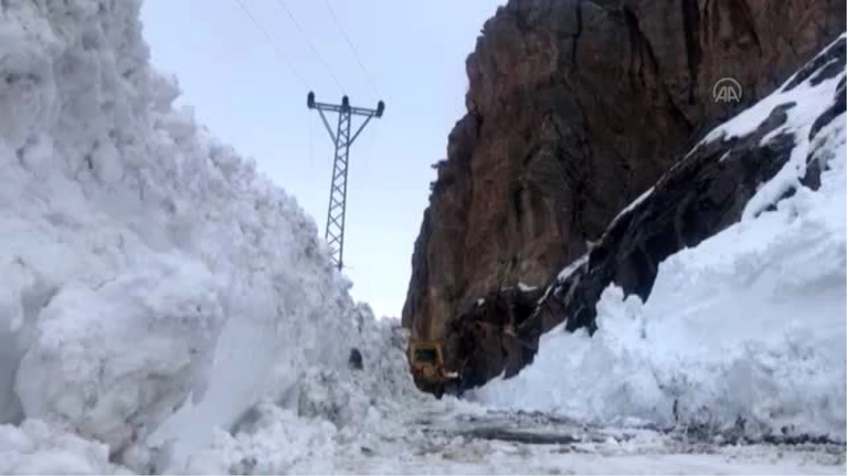 Tatvan\'da karla mücadele çalışmaları aralıksız devam ediyor