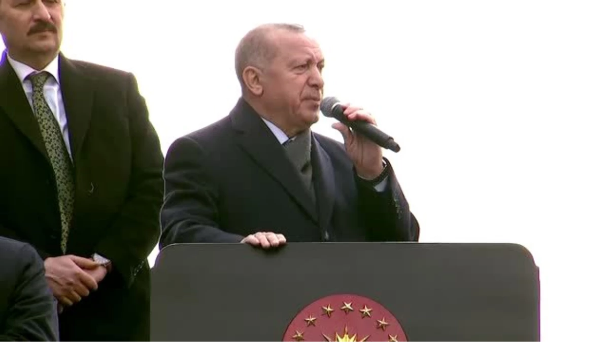 Cumhurbaşkanı Erdoğan: "Söz verdik ilçemizi doğal gaza kavuşturduk"