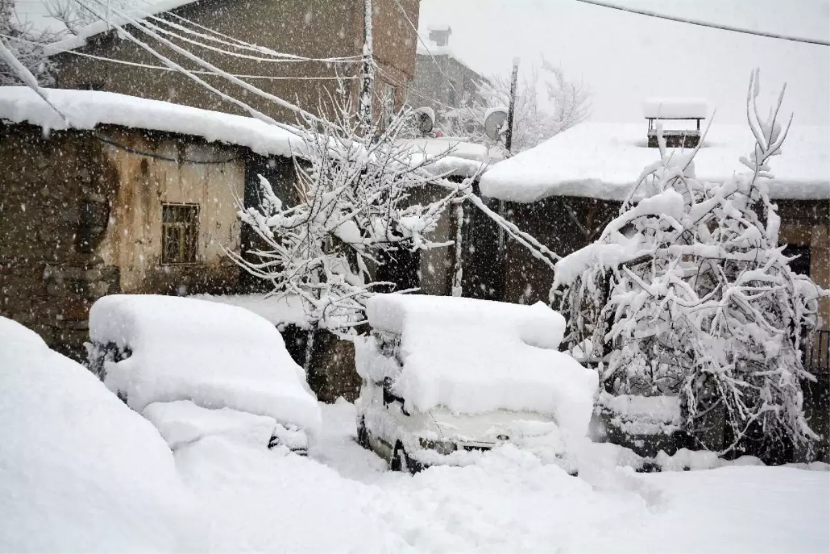 Hakkari\'de 44 yerleşim yeri ulaşıma kapandı