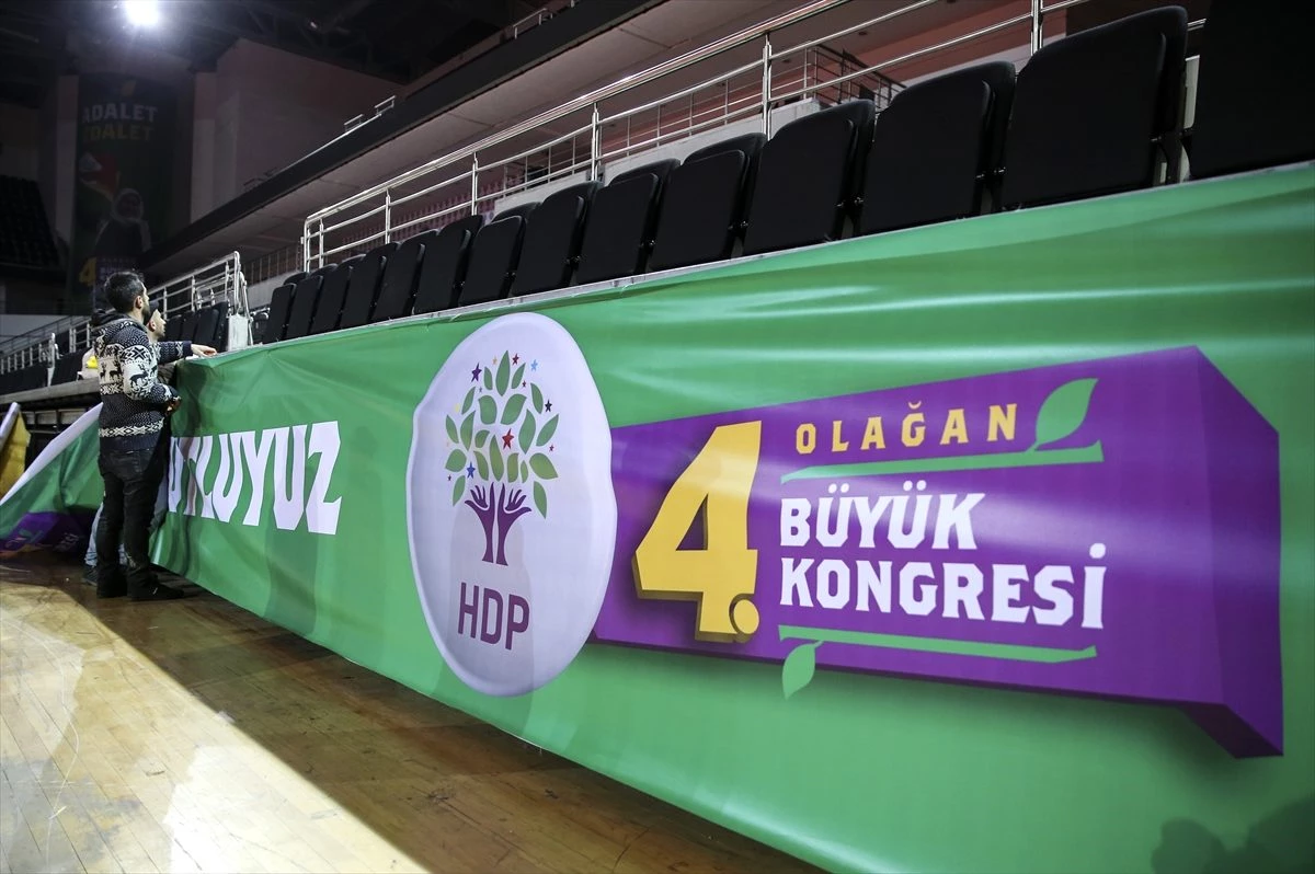HDP\'nin 4. Olağan Büyük Kongresi yarın yapılacak