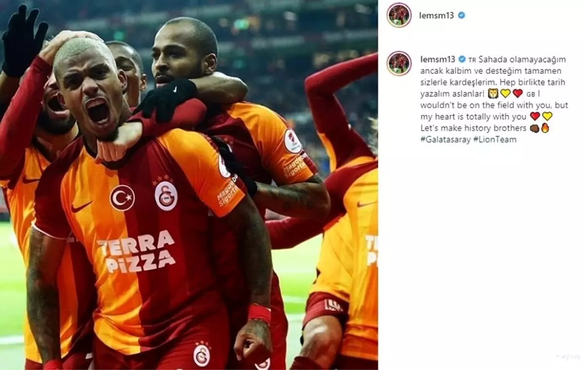 Mario Lemina: "Hep birlikte tarih yazalım aslanlar"