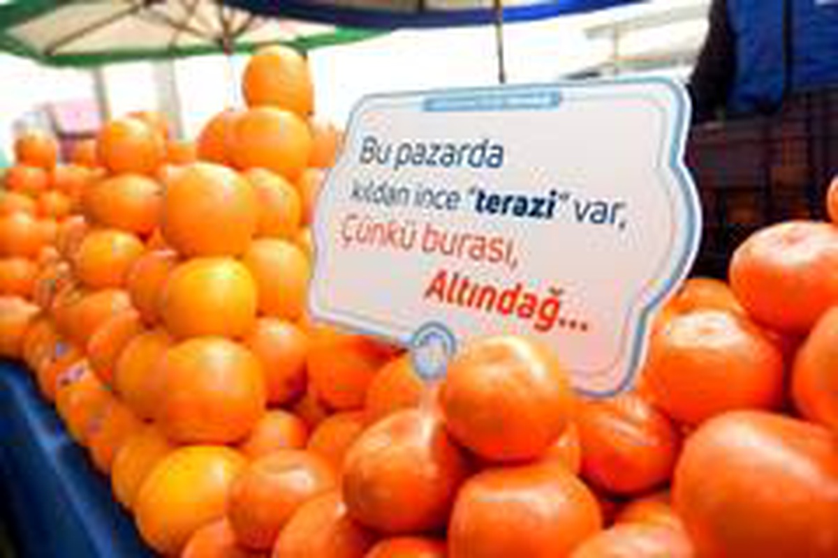 Pazarcılara empati diploması