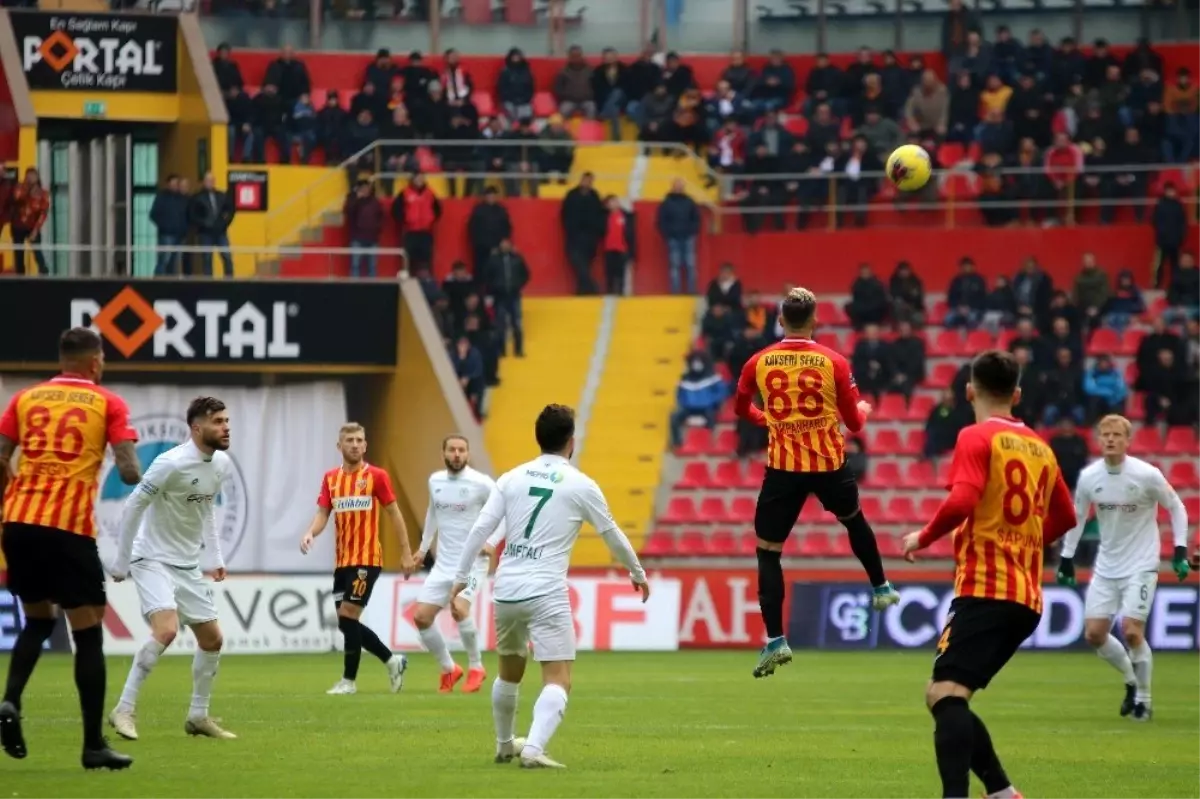 Süper Lig: Hes Kablo Kayserispor: 2 - Konyaspor: 2 (Maç sonucu)