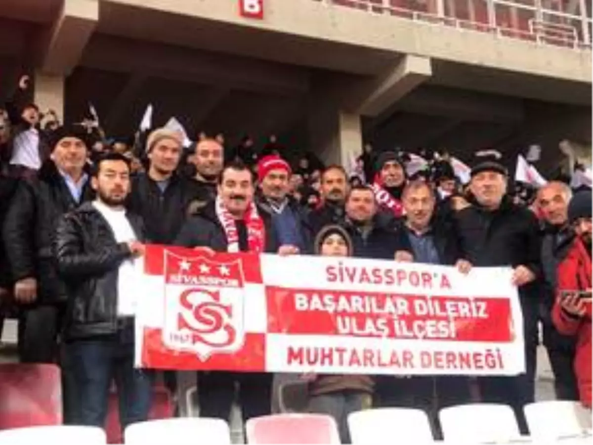 Ulaş ve Şarkışla\'dan Sivasspor\'a destek