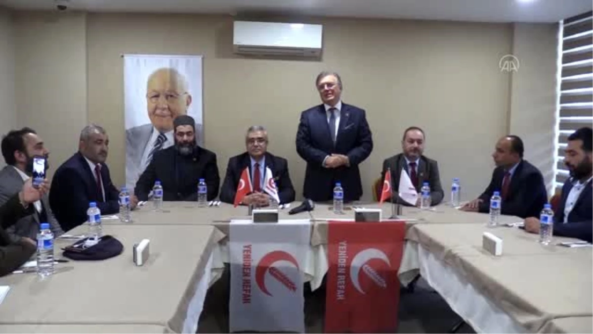 Yeniden Refah Partisi Genel Başkan Yardımcısı Aydal, Mersin\'de
