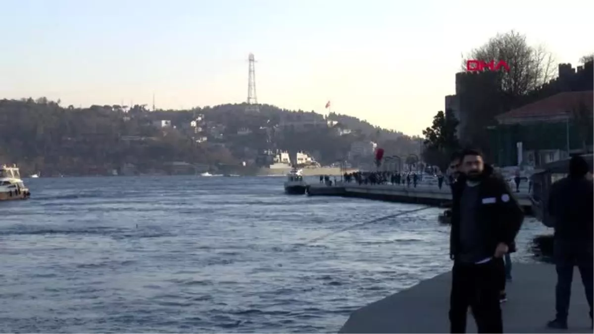 Abd savaş gemisi istanbul boğazı\'ndan geçti