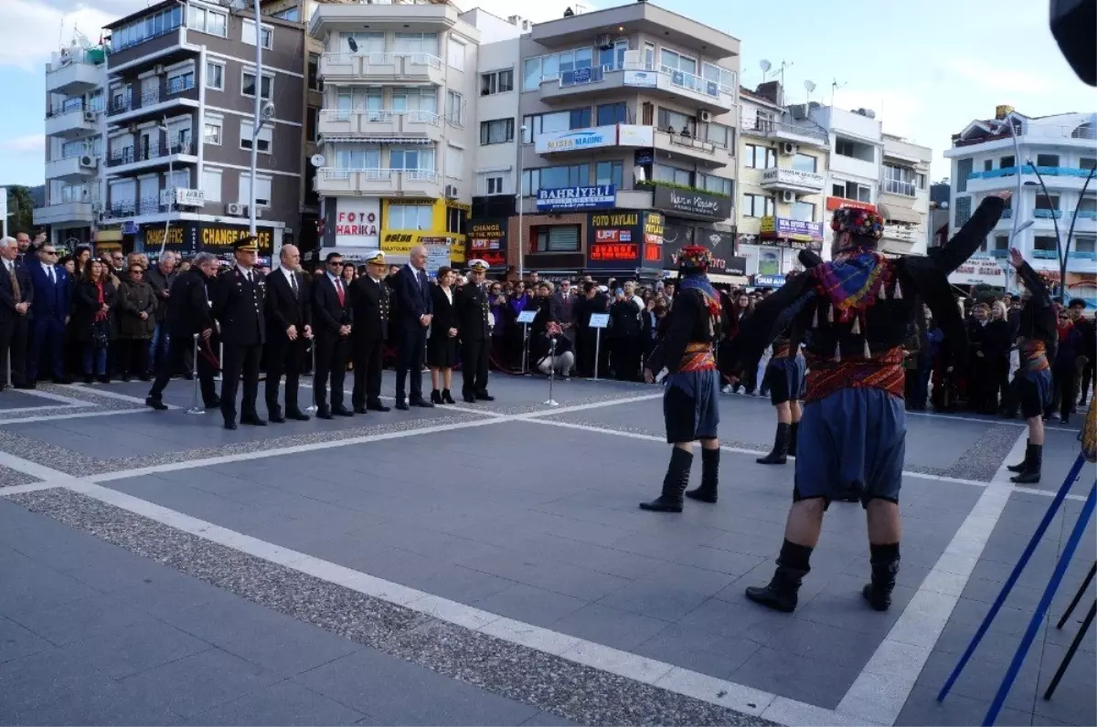 Atatürk\'ün Marmaris\'e gelişinin 85. yıldönümü törenle kutlandı