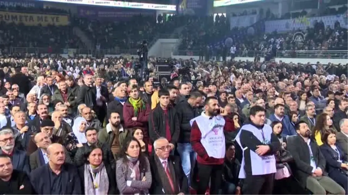 HDP\'nin 4. Olağan Büyük Kongresi - HDP Eş Genel Başkanlığına seçilen Mithat Sancar