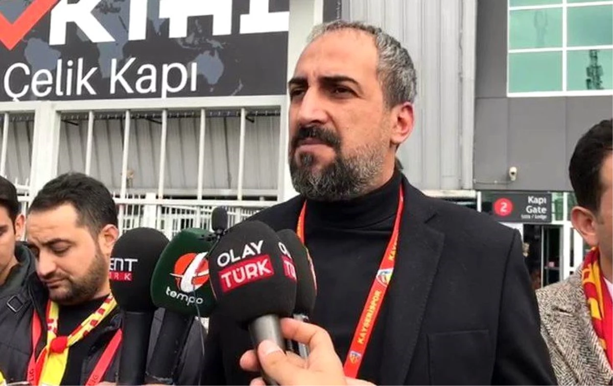Hes kablo Kayserispor Asbaşkanı Mustafa Tokgöz Açıklaması