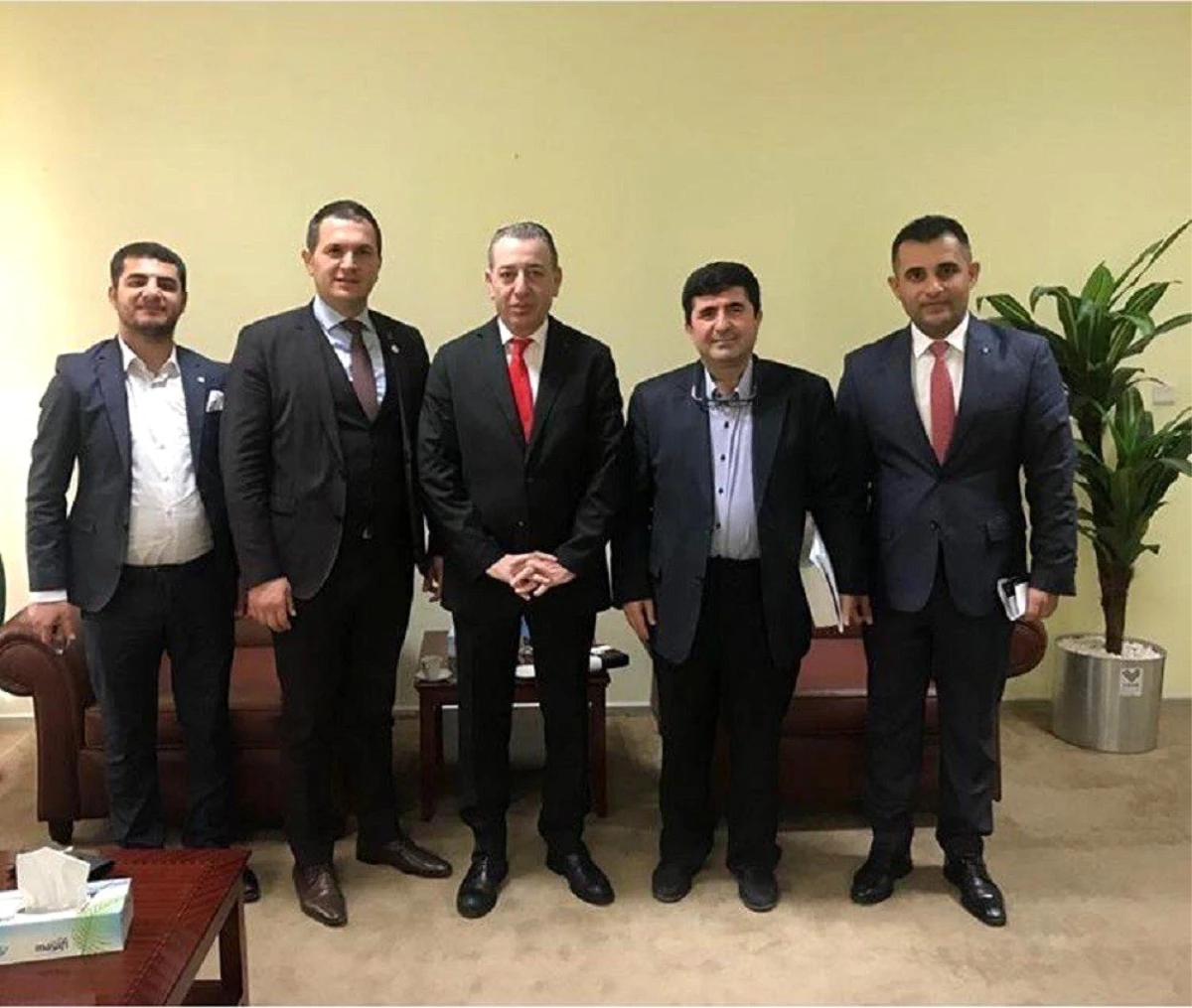 ANKA\'dan Irak Devlet Bakanı Maruf\'a ziyaret