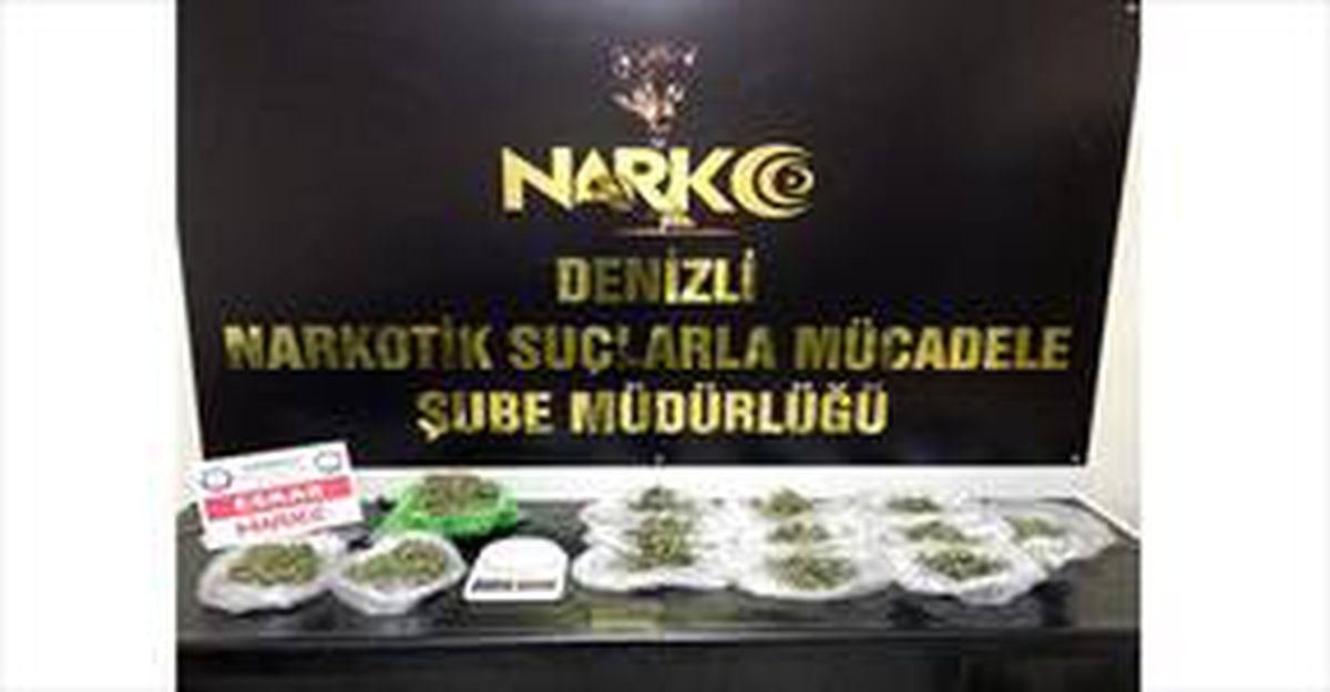 Denizli\'deki uyuşturucu operasyonunda yakalanan 13 şüpheli tutuklandı