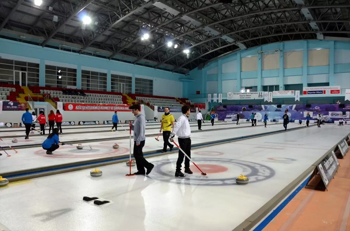 Erzurum\'da Türkiye Üniversitelerarası Curling Şampiyonası yapıldı