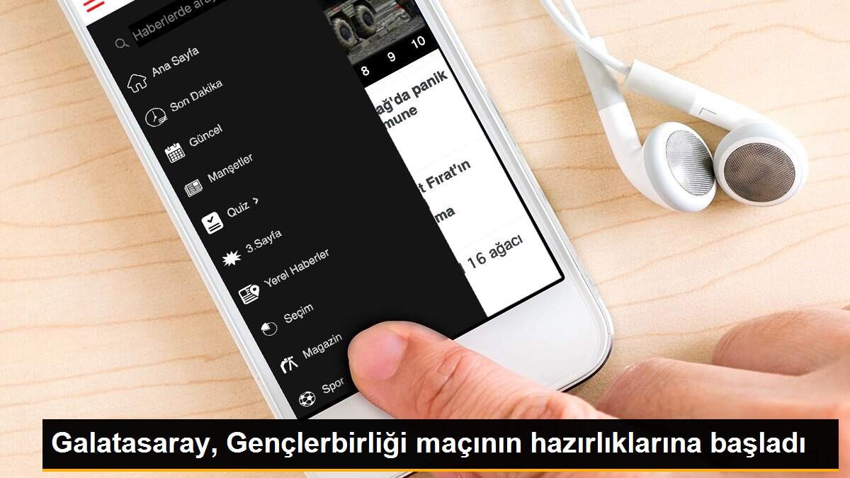 Galatasaray, Gençlerbirliği maçının hazırlıklarına başladı