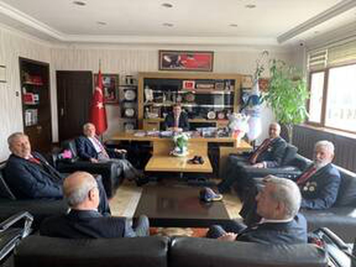 Gazilerden Başkan Demirbaş\'a ziyaret