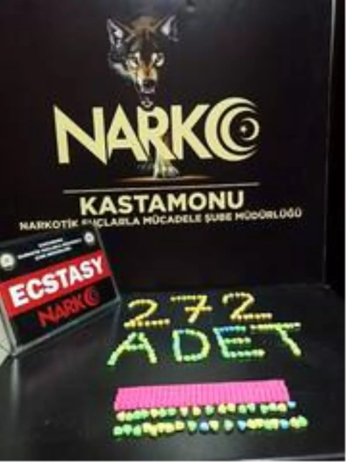 Kastamonu\'da 272 adet ecstasy hap ele geçirildi