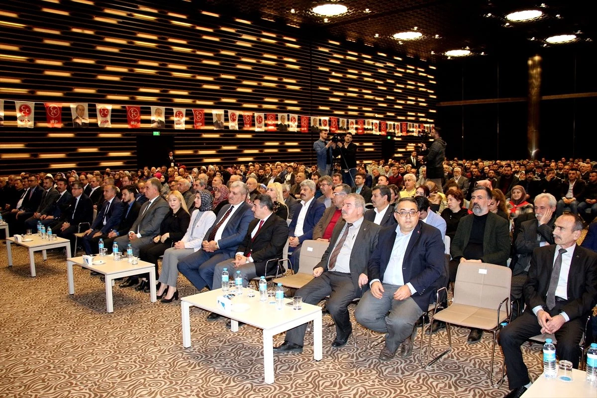 Konya\'da "Payitaht\'tan Turan\'a Hedef Kızıl Elma Üye katılım" programı düzenlendi