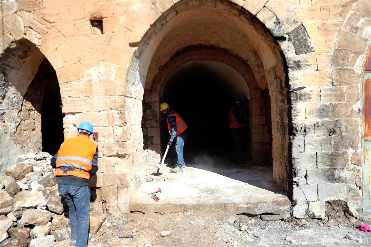 Mardin\'de tarihi çarşılar restore ediliyor