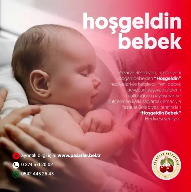 Yeni doğan bebeklere “Hoş geldin“ hediyesi Son Dakika