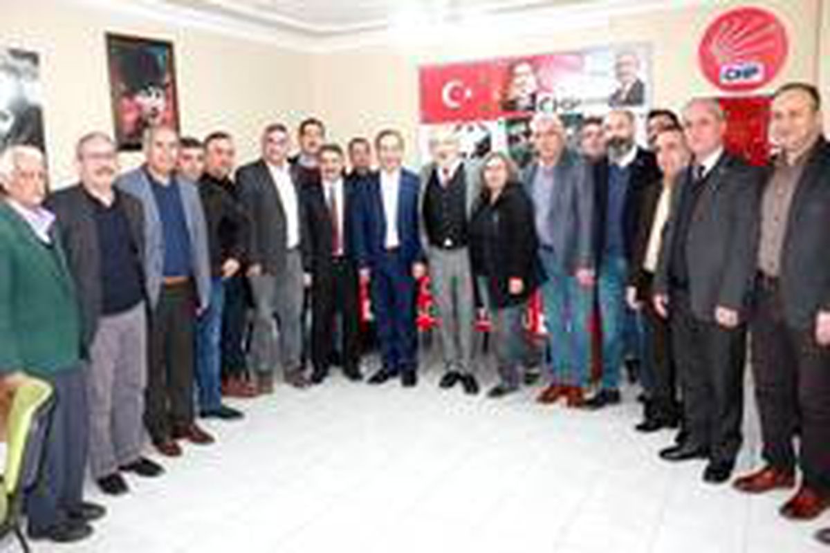 AK Parti heyetinden CHP Adıyaman İl Başkanlığına ziyaret