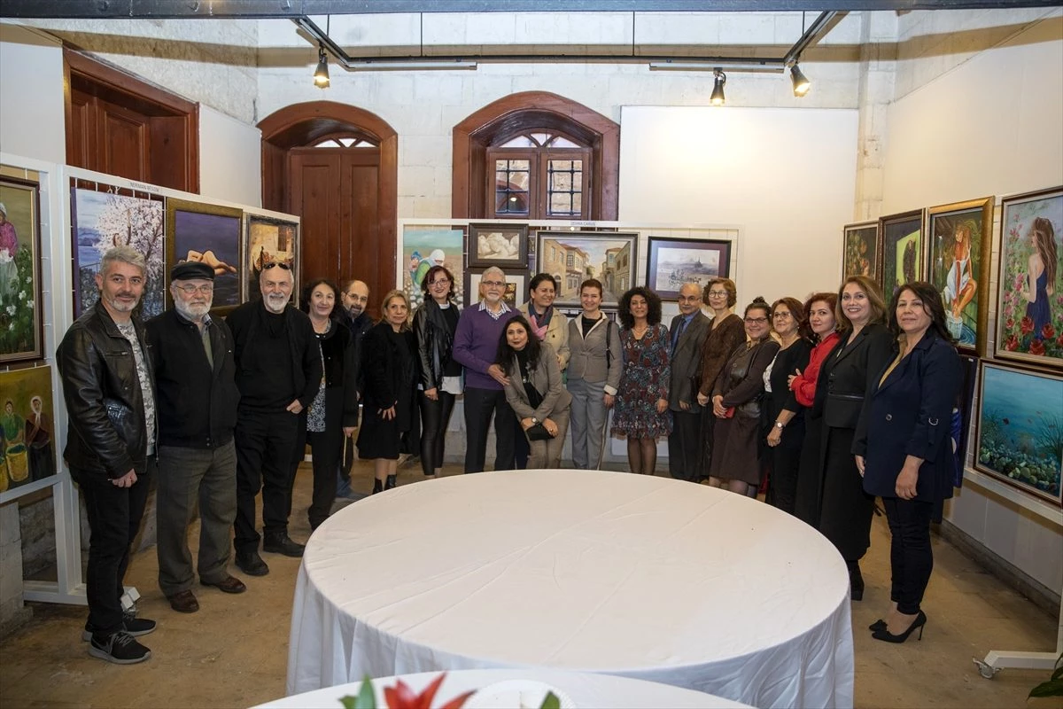 Akdeniz\'de Çukurova\'nın Kadınları Karma Resim Sergisi açıldı