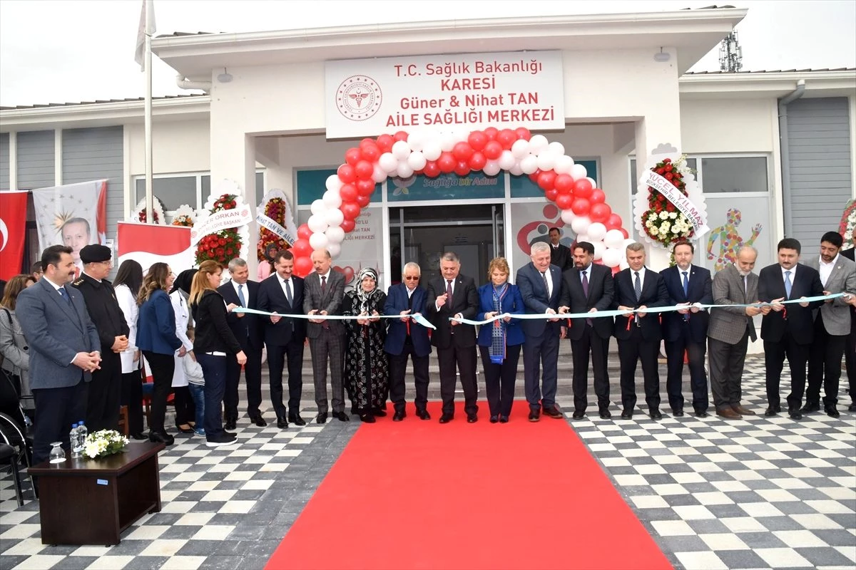 Balıkesir\'de Güner-Nihat Tan Aile Sağlığı Merkezi açıldı