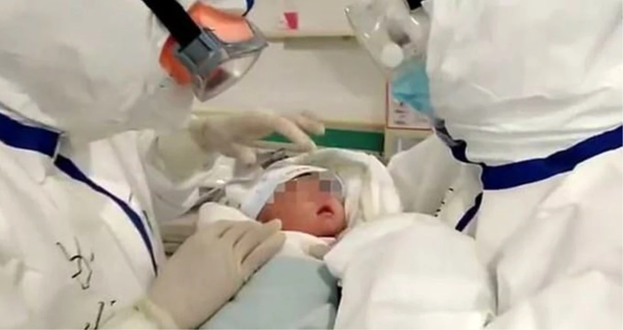 Çin\'de annesinin karnında koronavirüs bulaşan bebek, tedavi uygulanmadan kendi kendine iyileşti