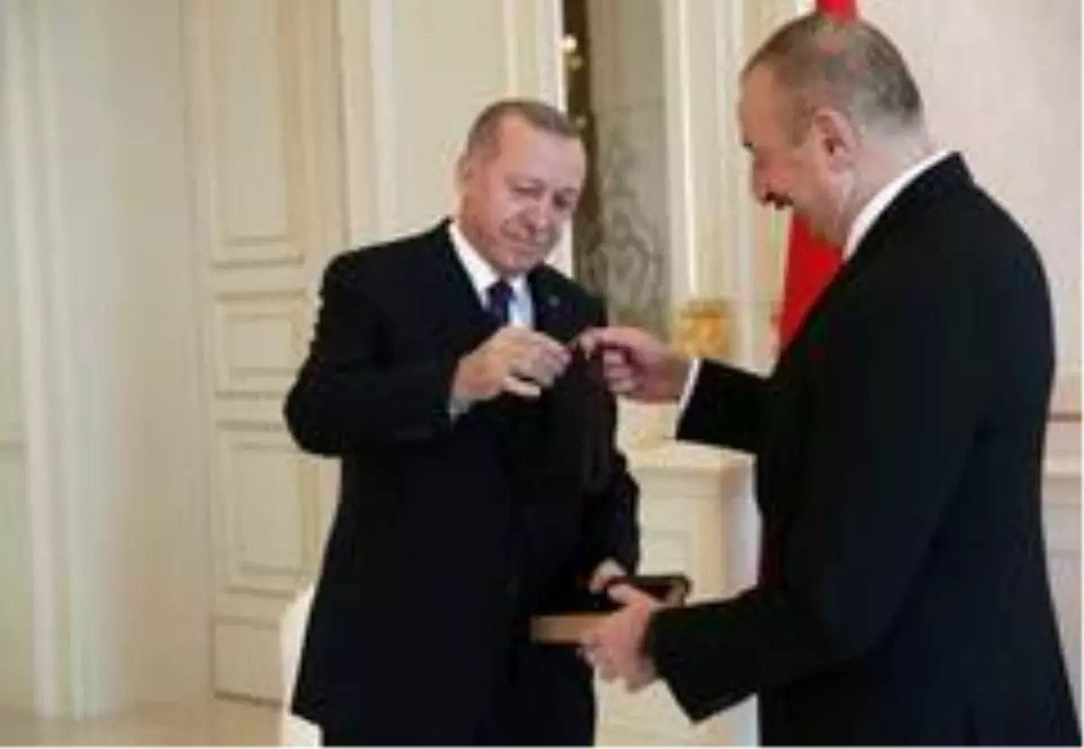 Cumhurbaşkanı Erdoğan, Azerbaycan Cumhurbaşkanı Aliyev ile görüştü