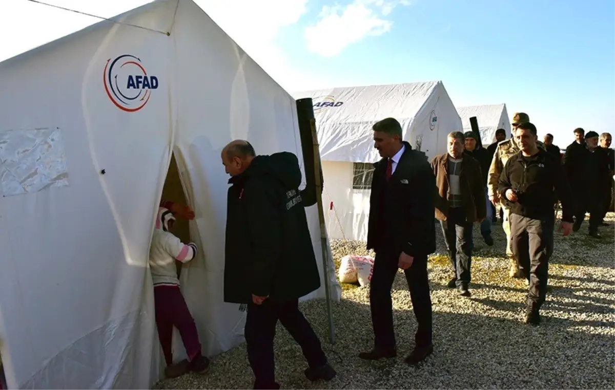 Deprem yardımı denetlemesi