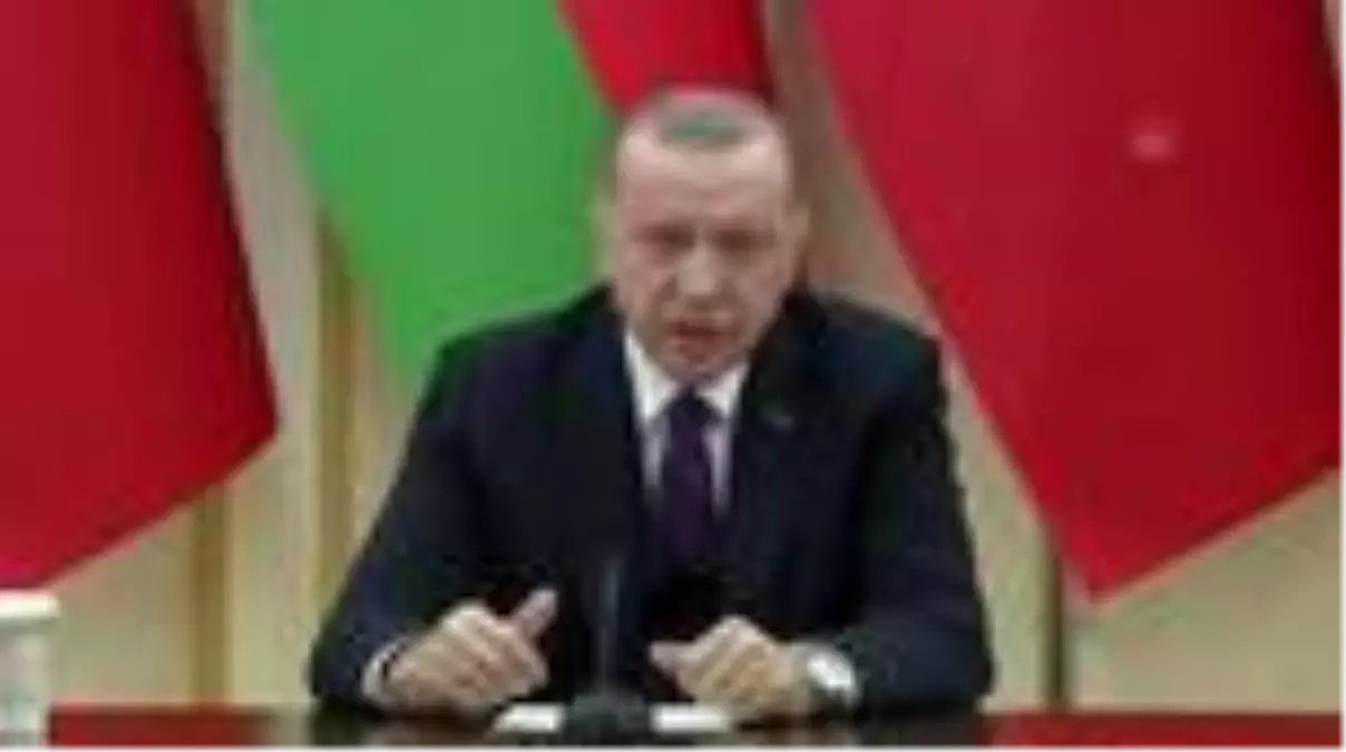 Erdoğan: "(Azerbaycan ile) Ticaret hacmimizi 2023\'te 15 milyar dolara çıkaracağız, hedefimiz bu"