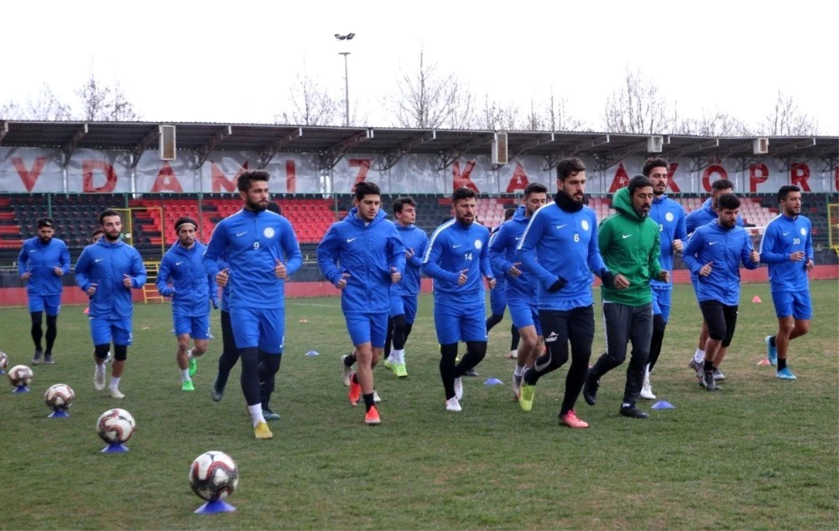 Karaköprü Belediyespor Tokatspor maçına hazırlanıyor