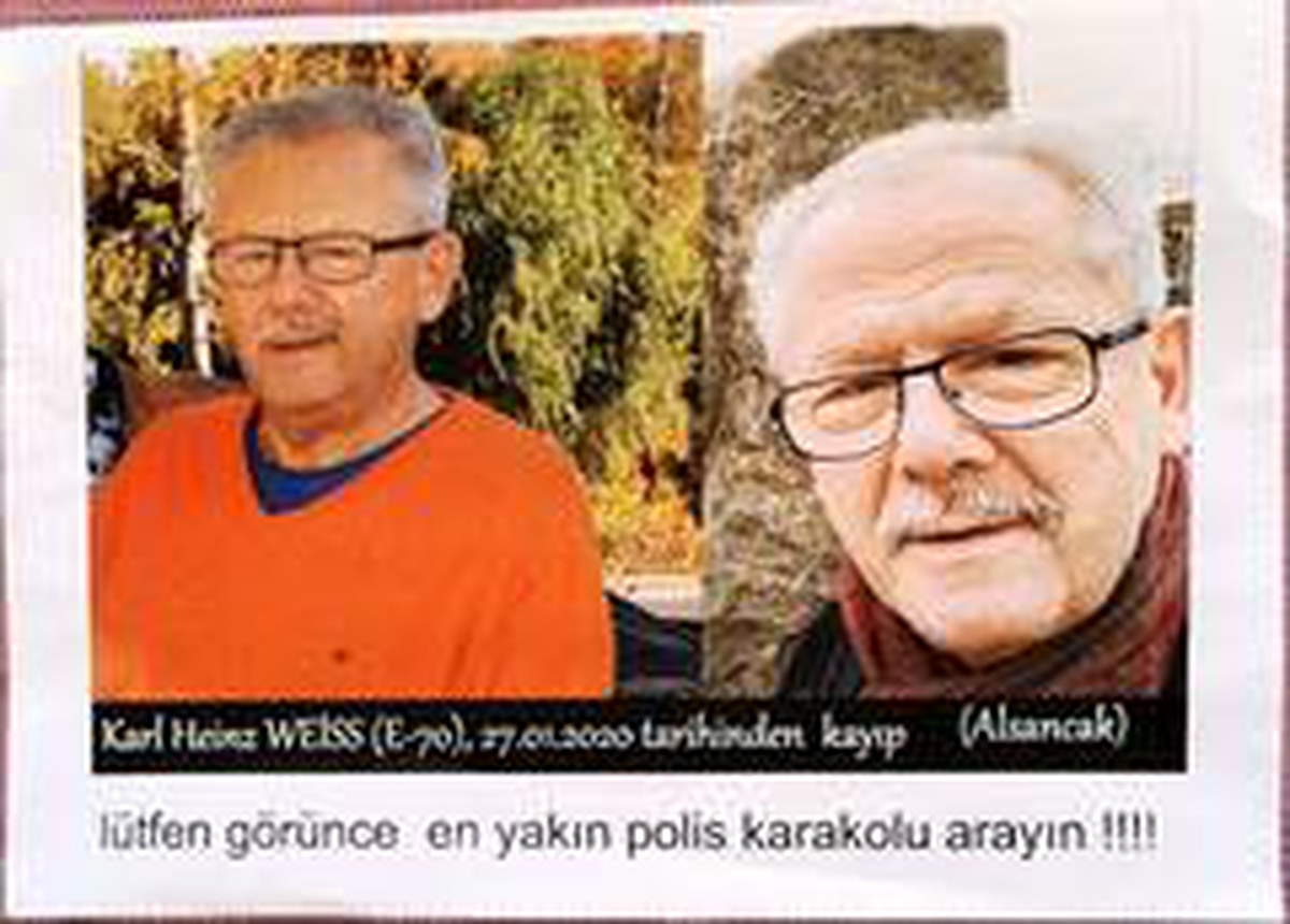 KKTC\'ye tatile gelen Alman turist kayboldu