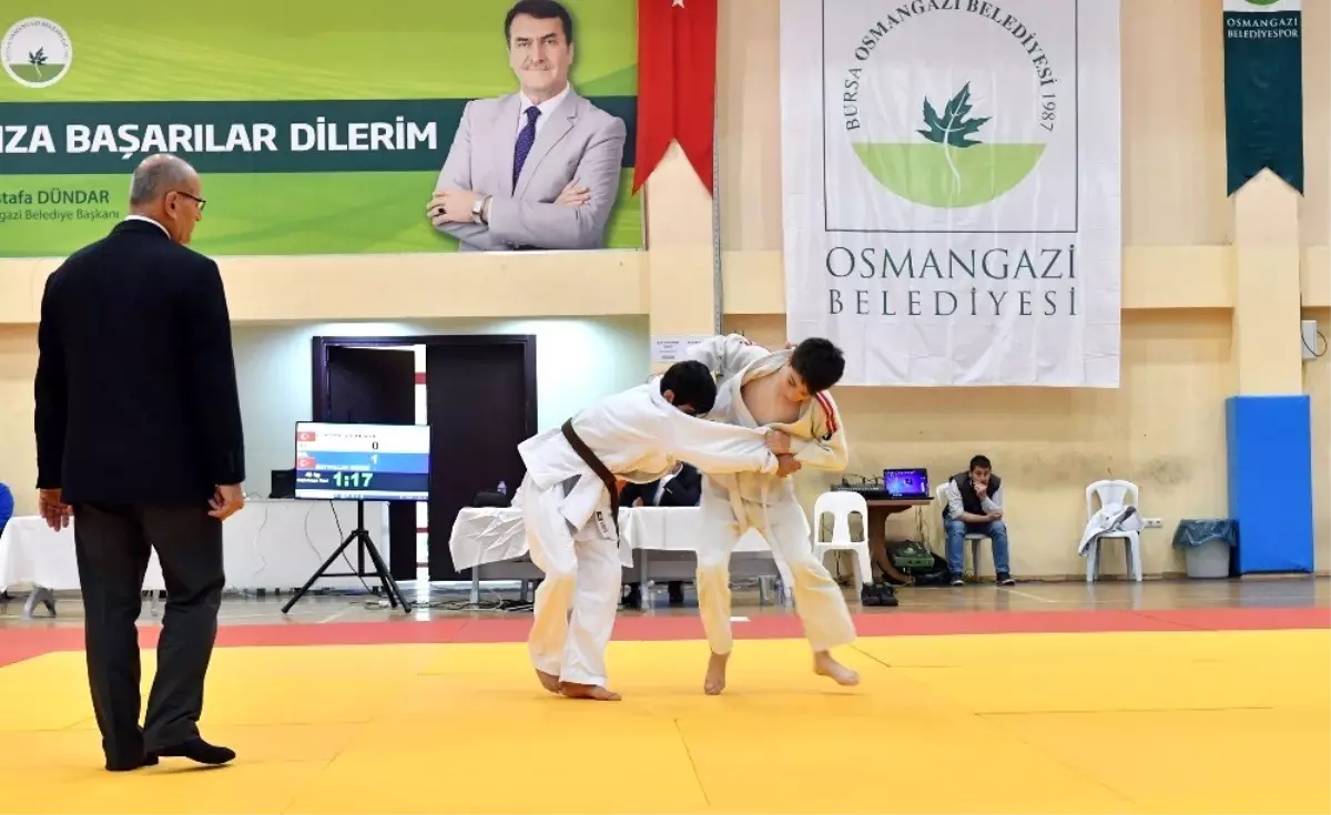 Osmangazi\'de judo heyecanı