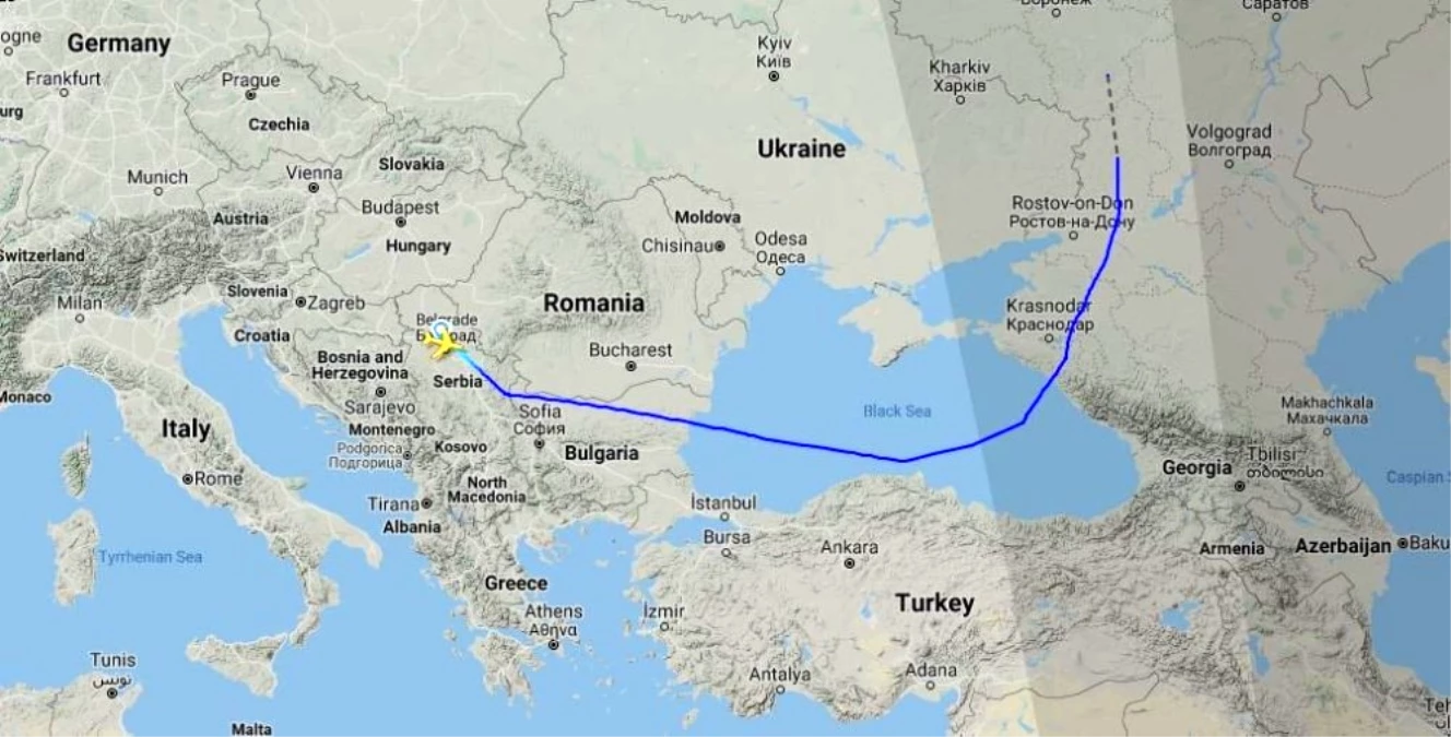 Rusya, Sırbistan\'a hava savunma sistemlerini Karadeniz üzerinden gönderdi