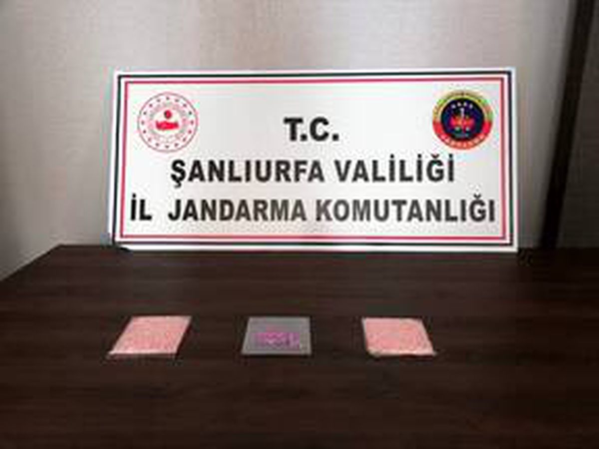 Şanlıurfa\'da uyuşturucu operasyonunda yakalanan kişi tutuklandı