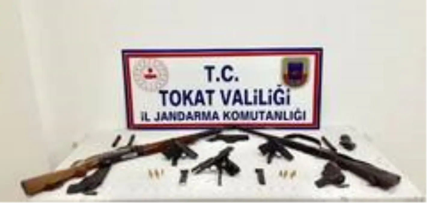 Tokat\'ta silah kaçakçılığı yapan 3 kişi yakalandı