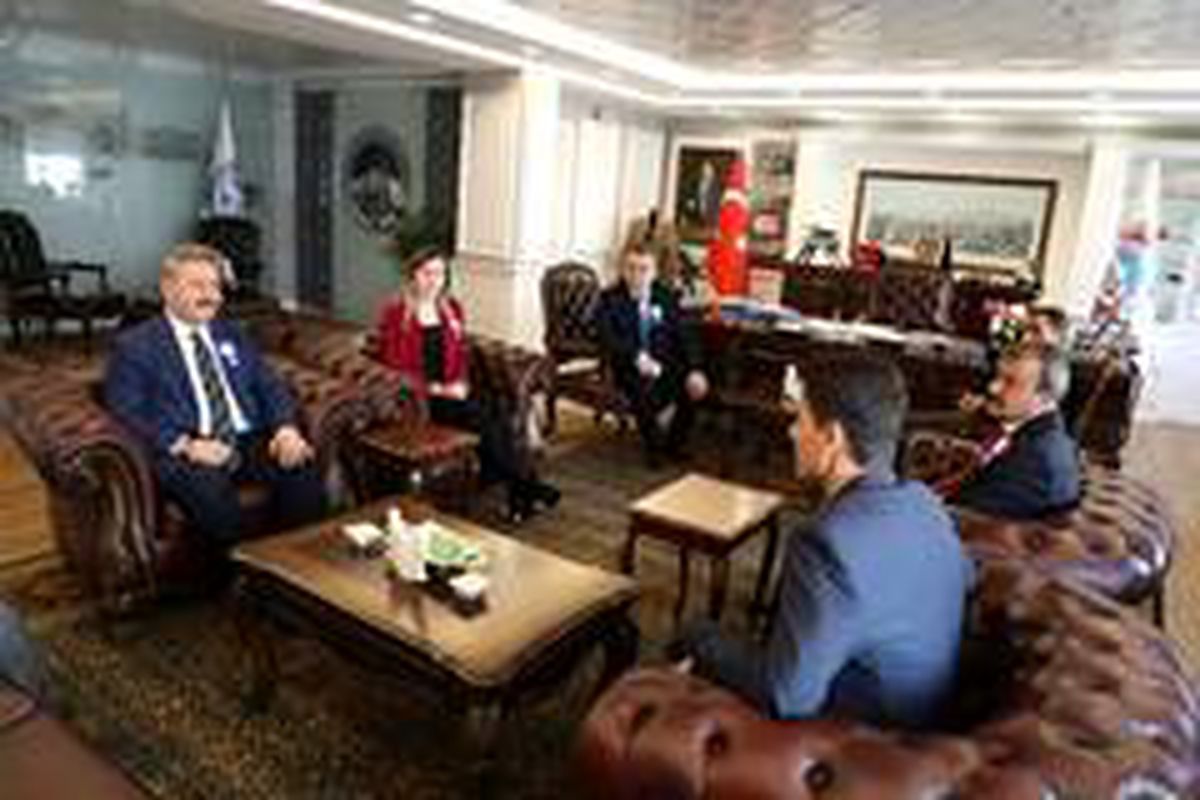 Vergi Dairesi Başkanı Günçavdı\'dan Başkan Palancıoğlu\'na Ziyaret