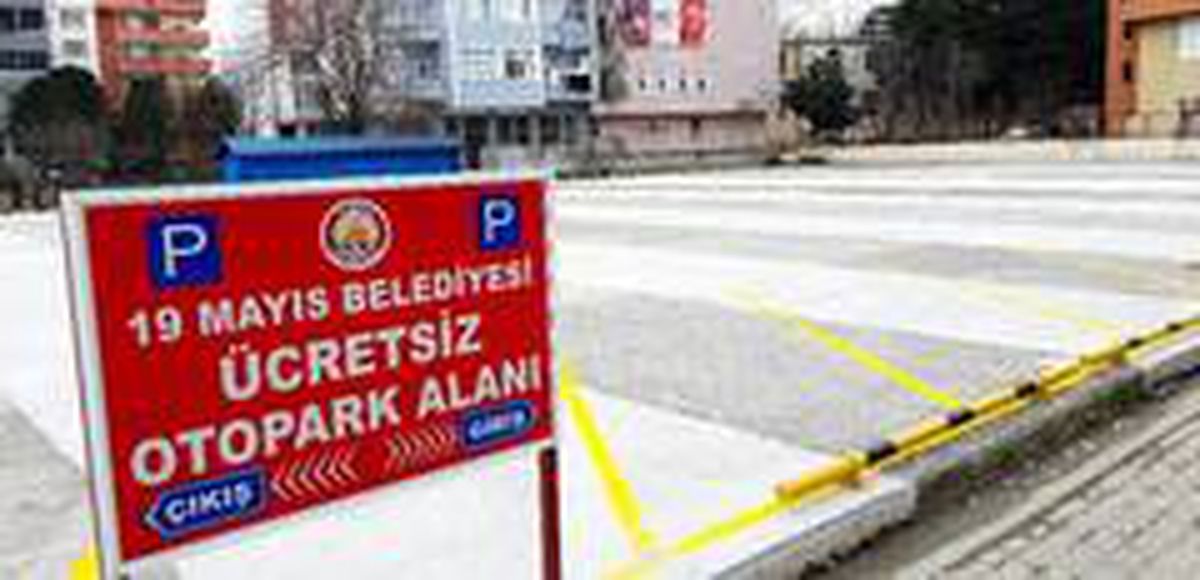 19 Mayıs\'ta otopark sorununa neşter